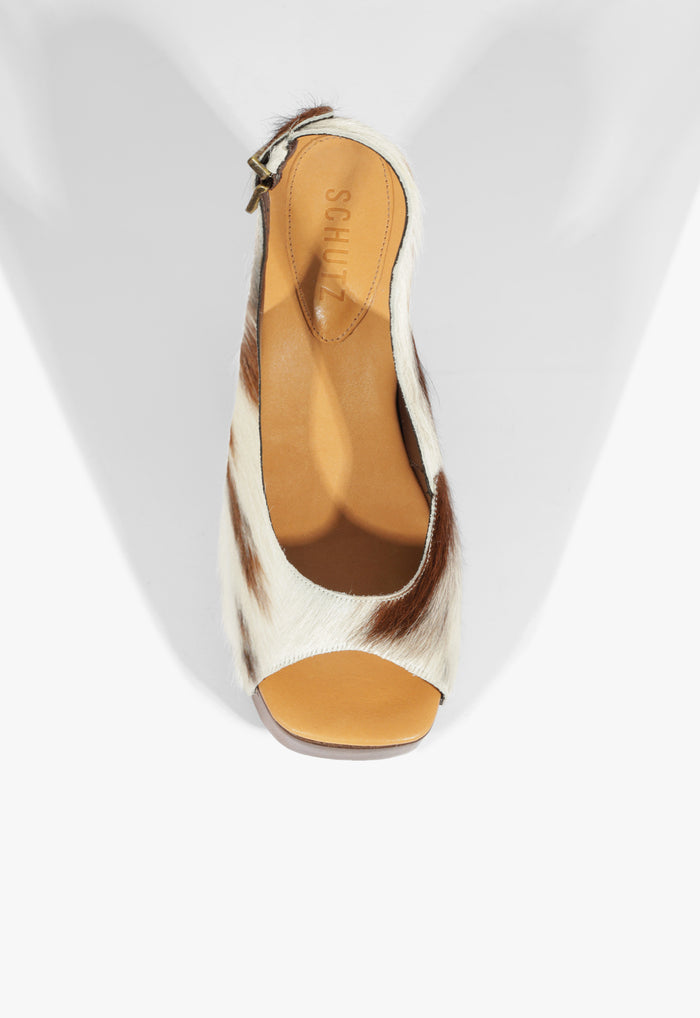 Rose Sling Calf Hair Sandal - Schutz Shoes