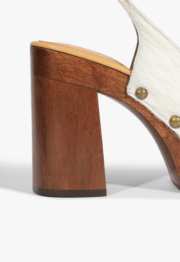 Rose Sling Calf Hair Sandal - Schutz Shoes