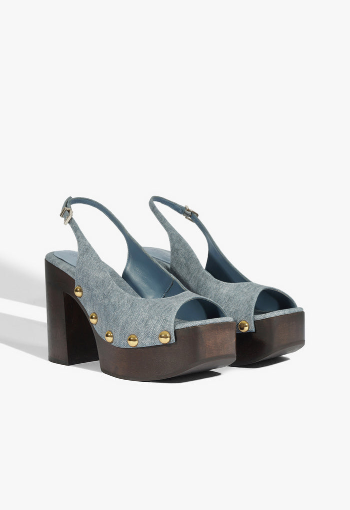 Rose Sling Leather Sandal - Schutz Shoes