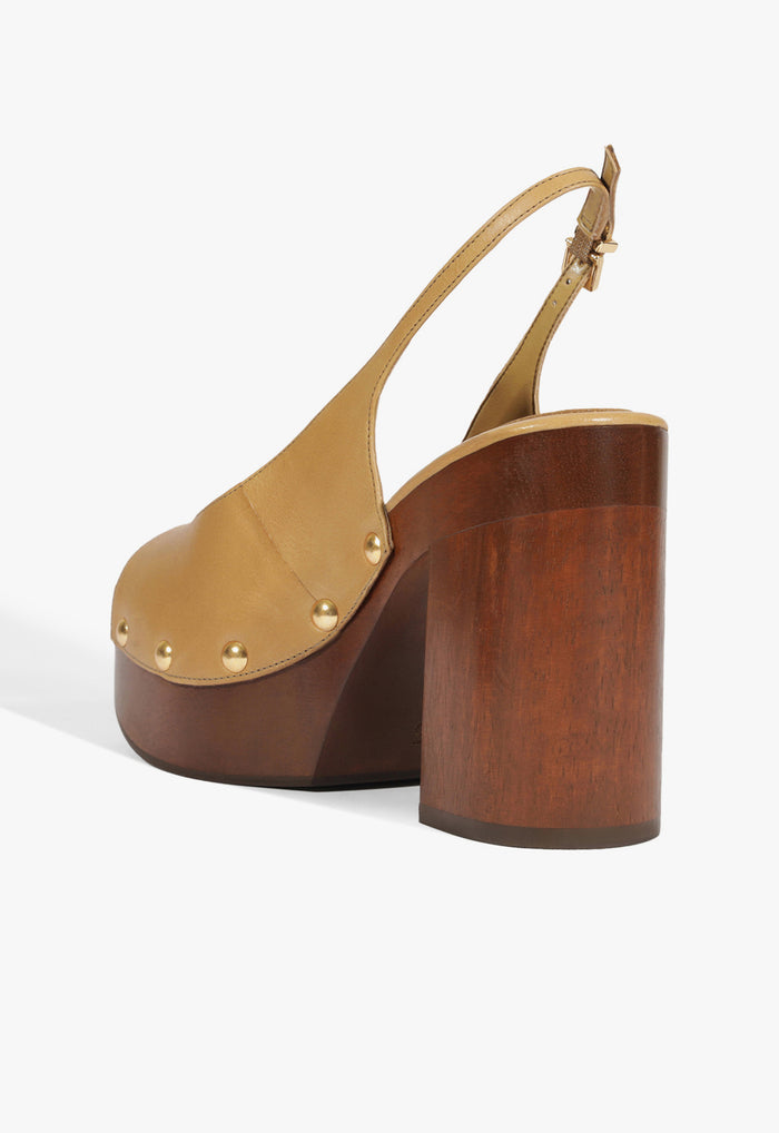 Rose Sling Leather Sandal - Schutz Shoes