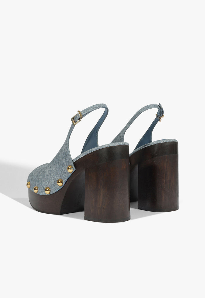 Rose Sling Leather Sandal - Schutz Shoes
