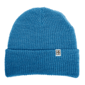 Rustek 100% Merino Wool Waffle Beanie | Aqua