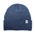 Rustek 100% Merino Wool Watch Cap | Charcoal/Black Stripe