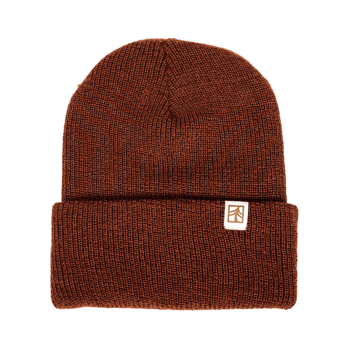 Rustek 100% Merino Wool Watch Cap | Copper
