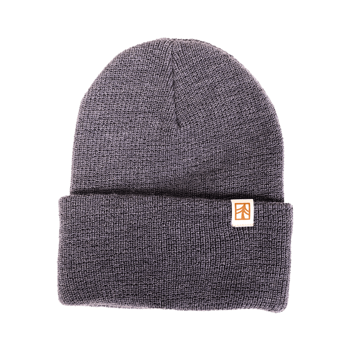 Rustek 100% Merino Wool Watch Cap | Gray
