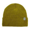 Rustek 100% Merino Wool Watch Cap | Yellow/Copper Stripe