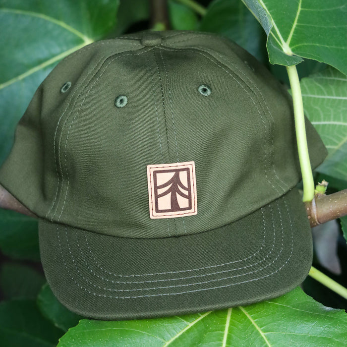 Rustek 100% Organic Cotton Dad Hat | Olive