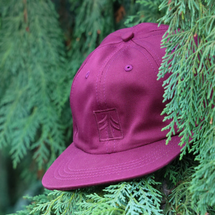 Rustek 100% Organic Cotton Dad Hat | Plum