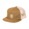 Rustek 100% Organic Cotton Trucker Cap | Tan