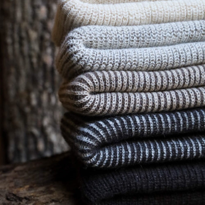Rustek Alpaca Stripe Beanie