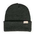 Rustek Double Rib 100% Merino Wool Beanie | Green