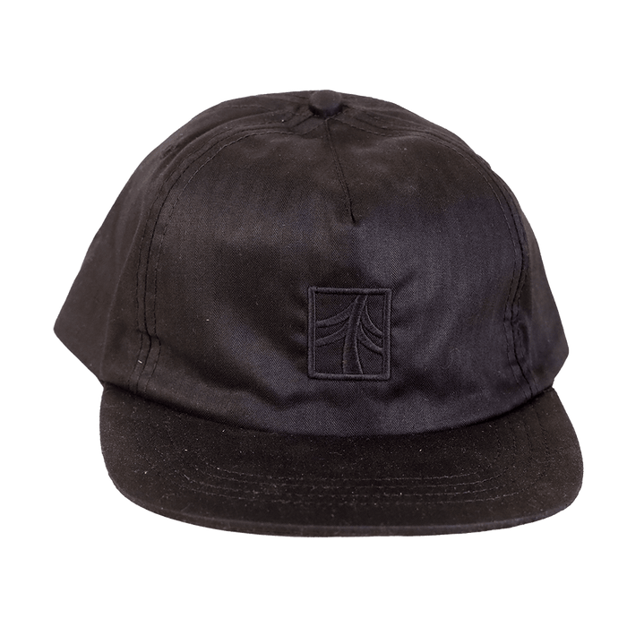 Rustek DryTek Waxed Herringbone Strapback | Black