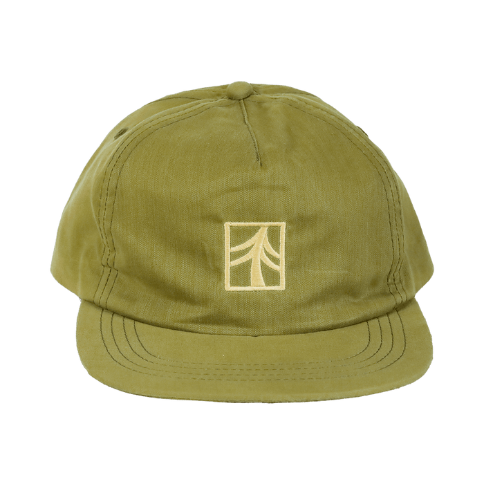 Rustek DryTek Waxed Herringbone Strapback | Seaweed