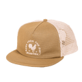 Rustek Farms 100% Organic Cotton Trucker Cap | Tan