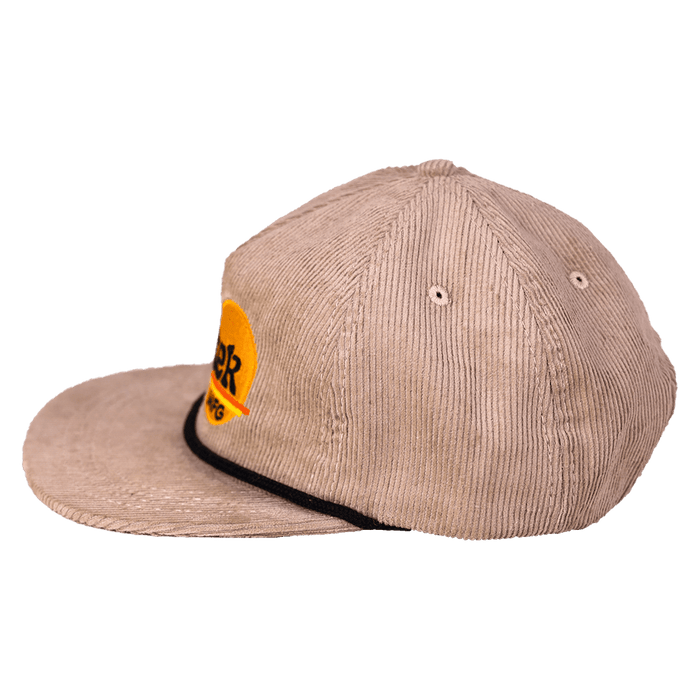 Rustek MFG Retro Hemp Corduroy Strapback | Beige