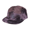 Rustek Shibori Camp Cap | Charcoal Purple/Black