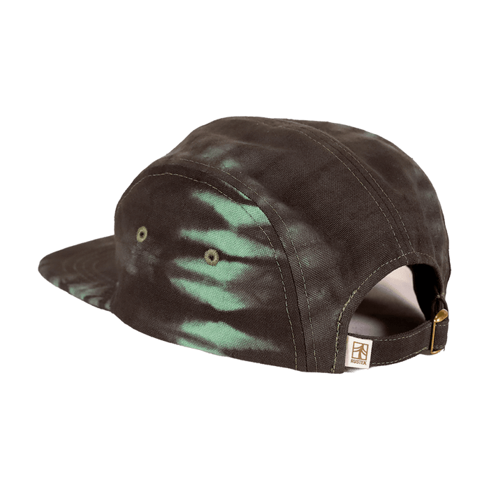 Rustek Shibori Camp Cap | Green/Black