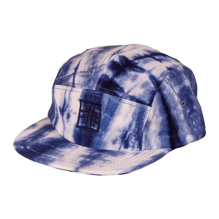 Rustek Shibori Camp Cap | Navy/Natural