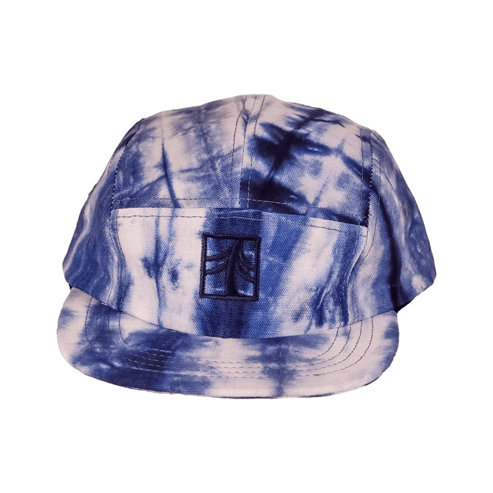 Rustek Shibori Camp Cap | Navy/Natural