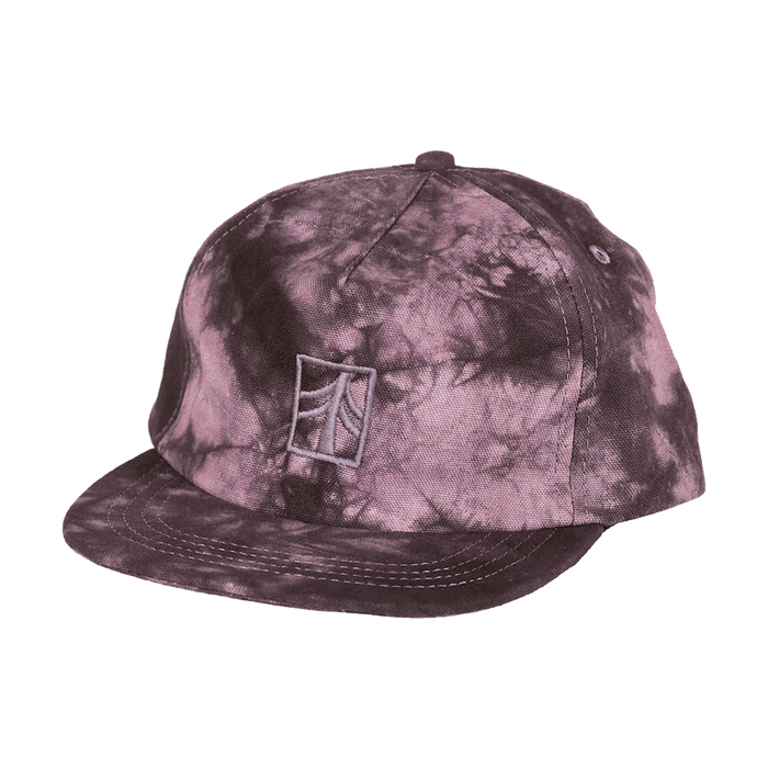 Rustek Shibori Strapback | Charcoal Purple/Black