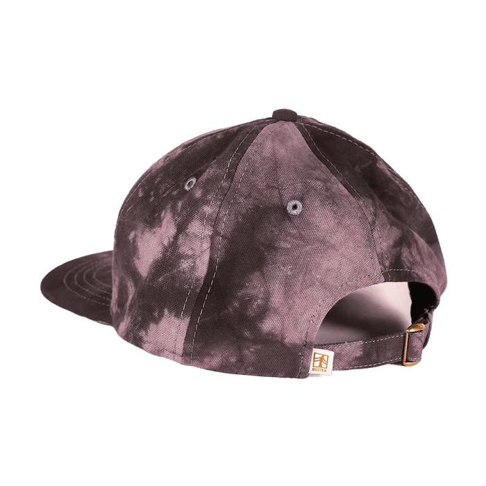 Rustek Shibori Strapback | Charcoal Purple/Black