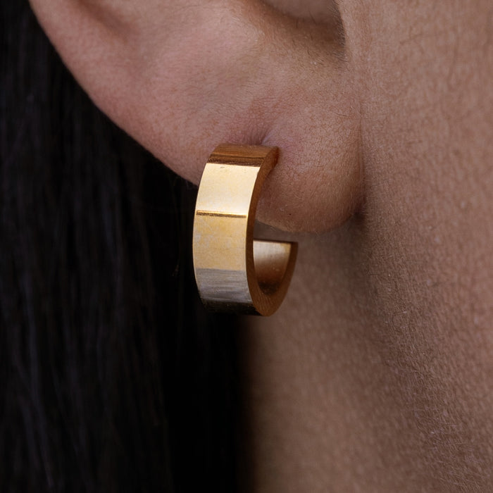 Sable Hoops Gold
