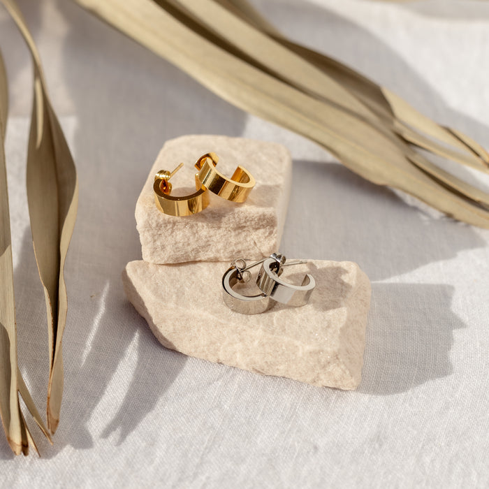 Sable Hoops Gold