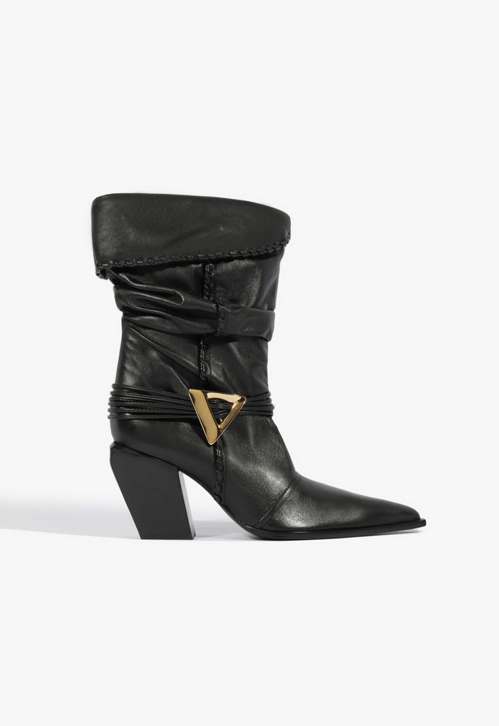 Sable Leather Bootie - Schutz Shoes