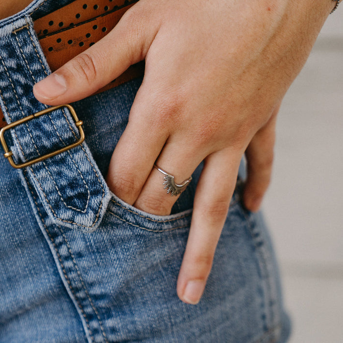 Sahara Ring Silver