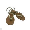 Sandals Flats By J. Crew In Gold, Size: 8