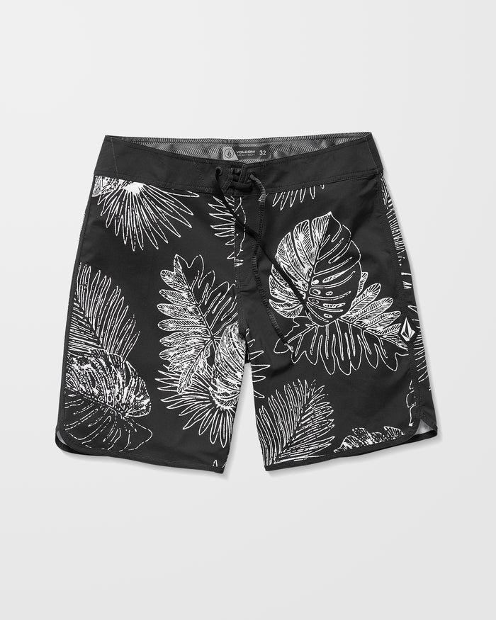 Scallop Mod 19" Boardshort - Black
