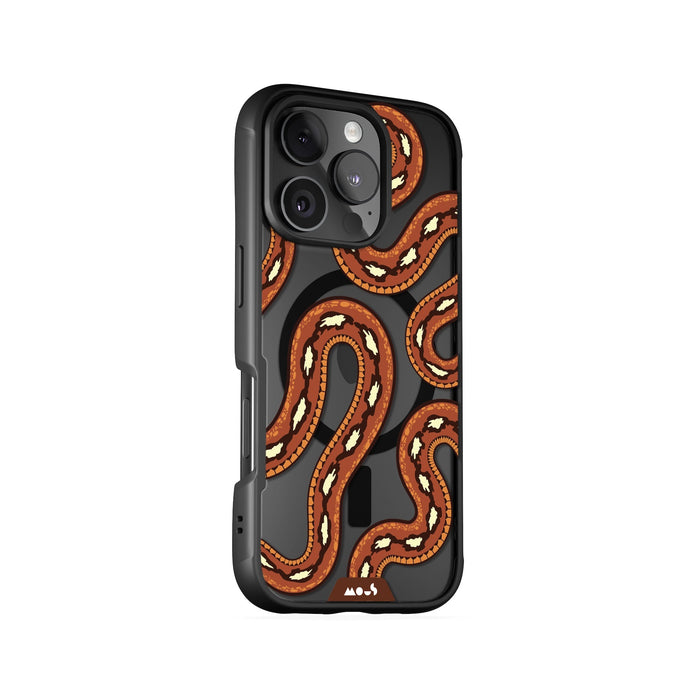 Scarlet Kingsnake Protective Phone Case - Serpent MagSafe