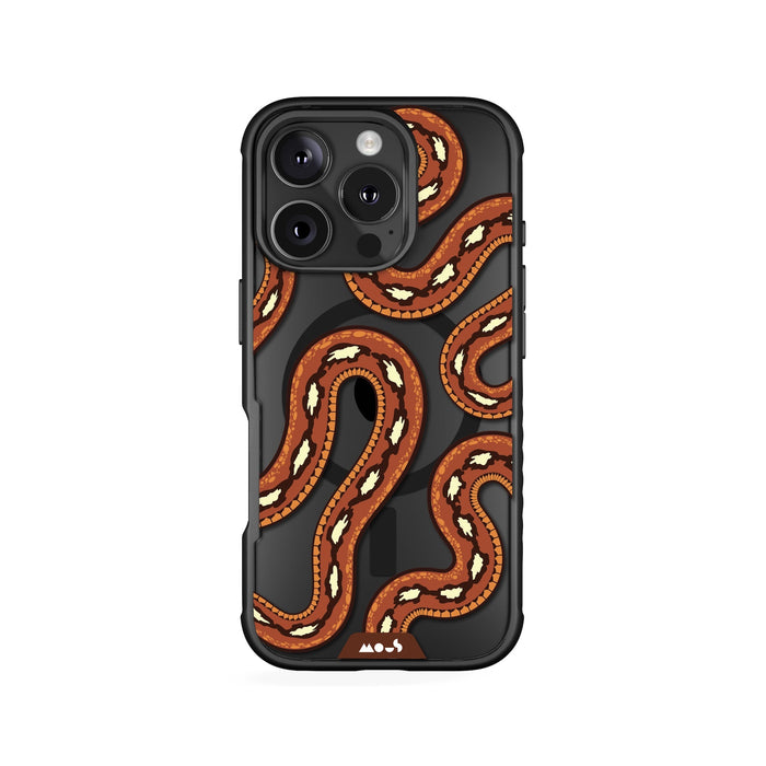 Scarlet Kingsnake Protective Phone Case - Serpent MagSafe