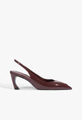 Scarlet Patent Pump 5 Dark Red Patent - Schutz Shoes