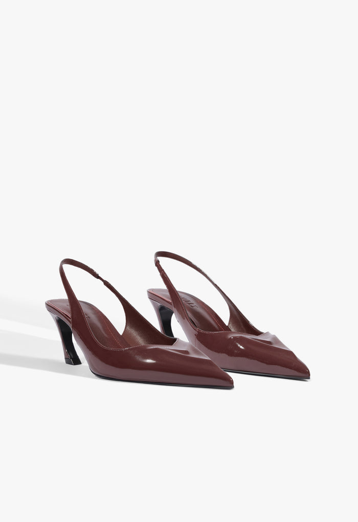 Scarlet Patent Pump - Schutz Shoes