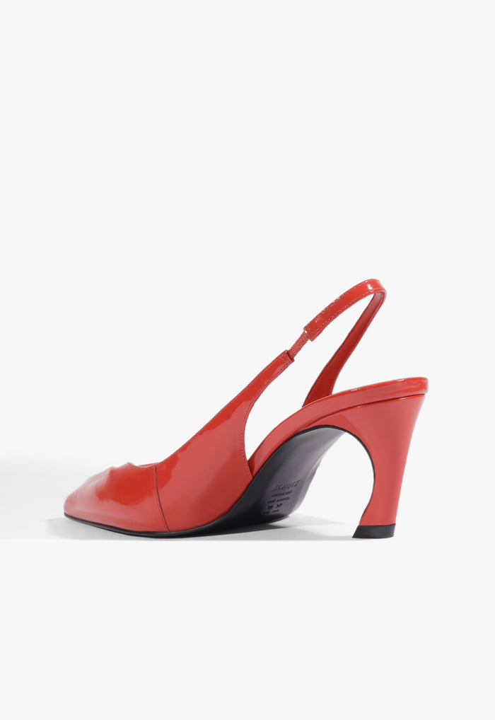 Scarlet Patent Pump - Schutz Shoes