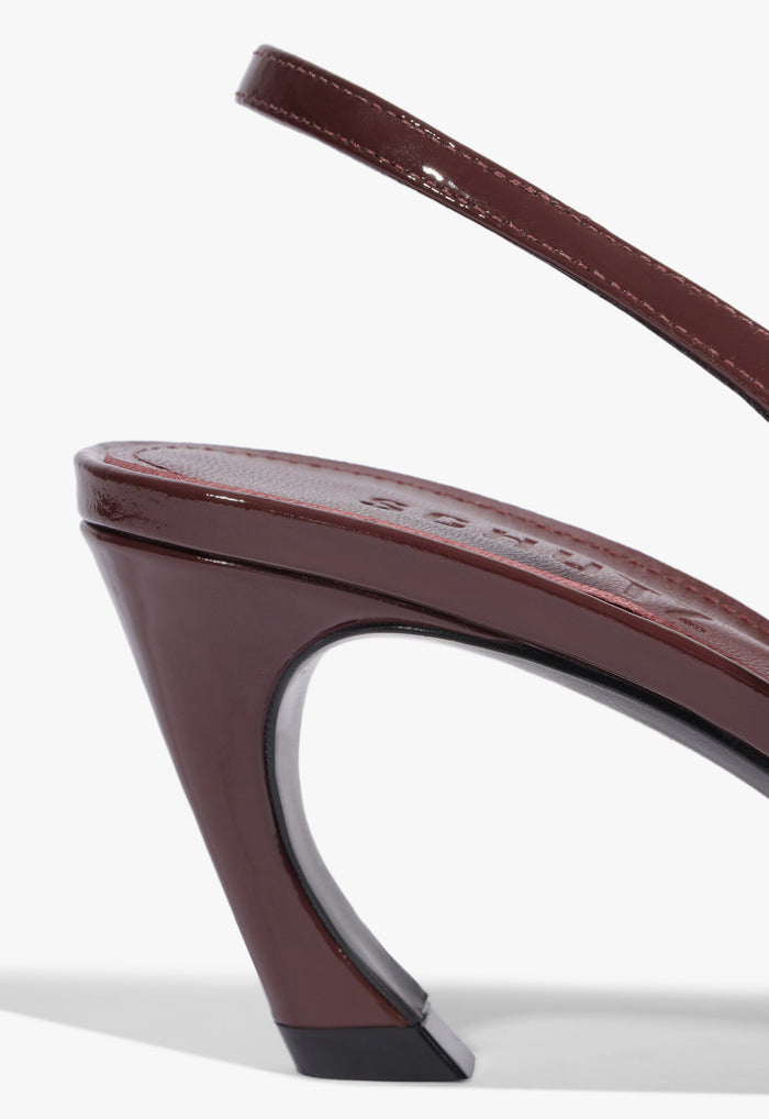 Scarlet Patent Pump - Schutz Shoes