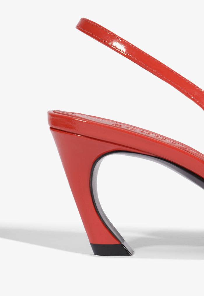 Scarlet Patent Pump - Schutz Shoes