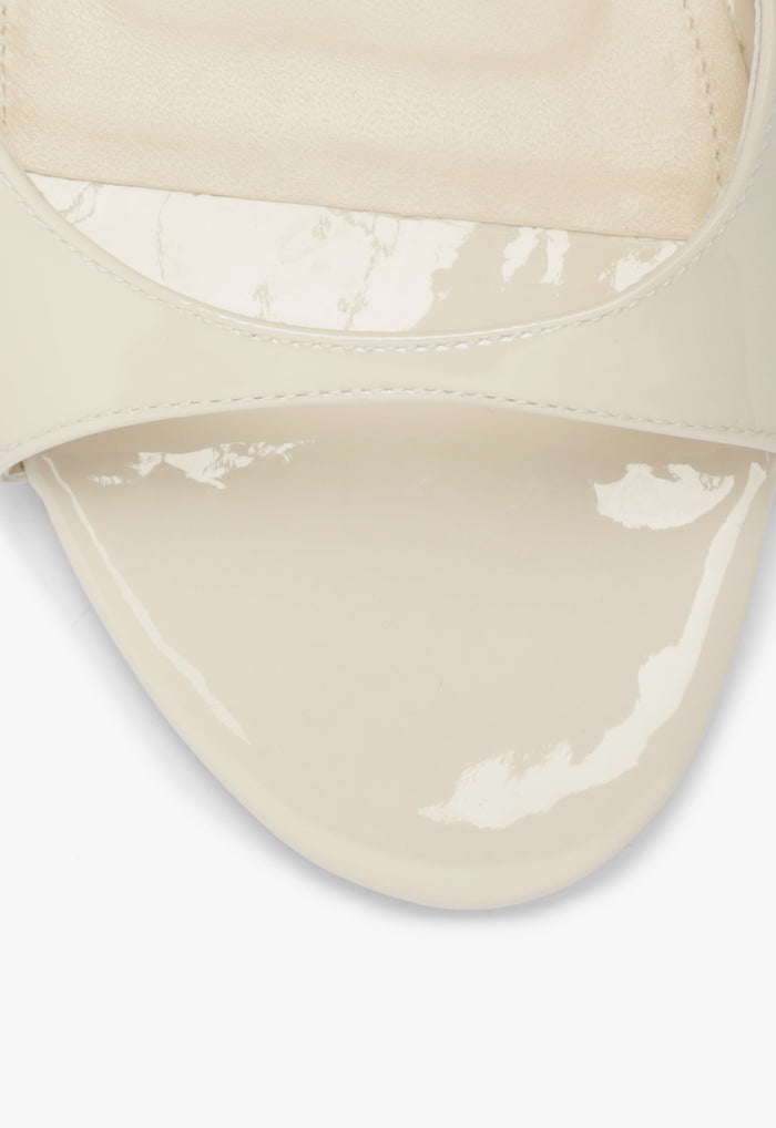 Scarlett Sling Mid Patent Leather Sandal - Schutz Shoes