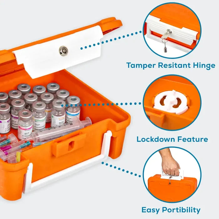 ScriptSafe® 6526MD Secure Open Core Medical Case w/Lock-Down Feature