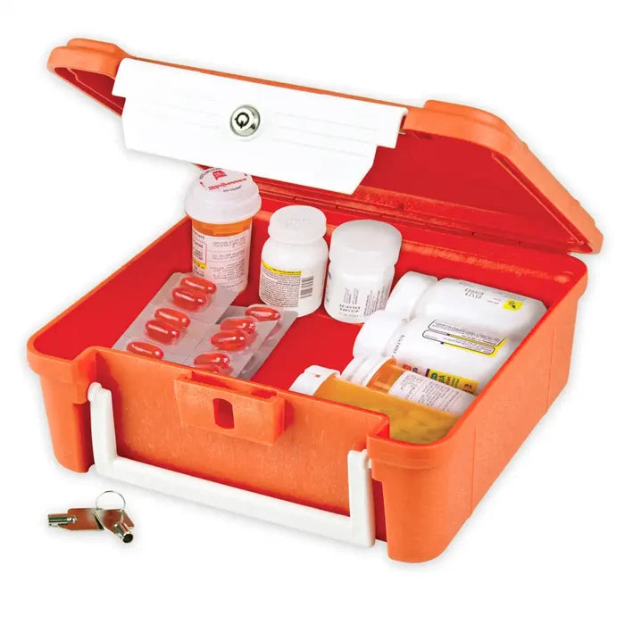 ScriptSafe® 6527MD Secure Divided Core Medical Case w/Lock-Down Feature