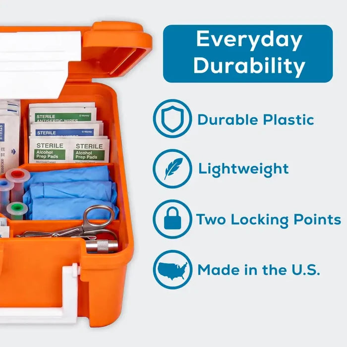 ScriptSafe® 6527MD Secure Divided Core Medical Case w/Lock-Down Feature