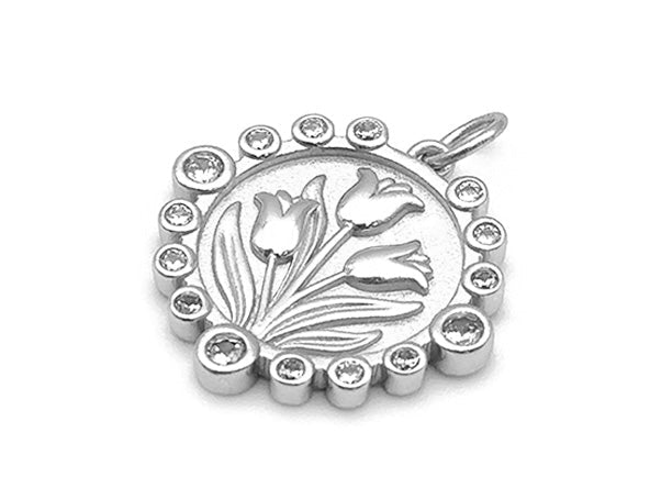 Set 10: Mixed Metal Satellite Tulip Pendant | LINK, design your own