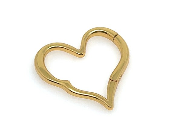 Set #9 GOLD: Diamond Shaped Chain Designer Heart Clasp