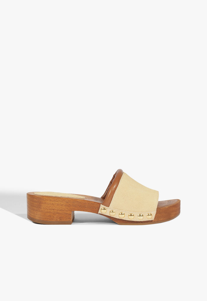 Shay Sandal 5 Beige Suede - Schutz Shoes