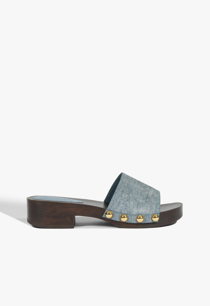 Shayla Leather Sandal 5 Infinite Blue Leather - Schutz Shoes