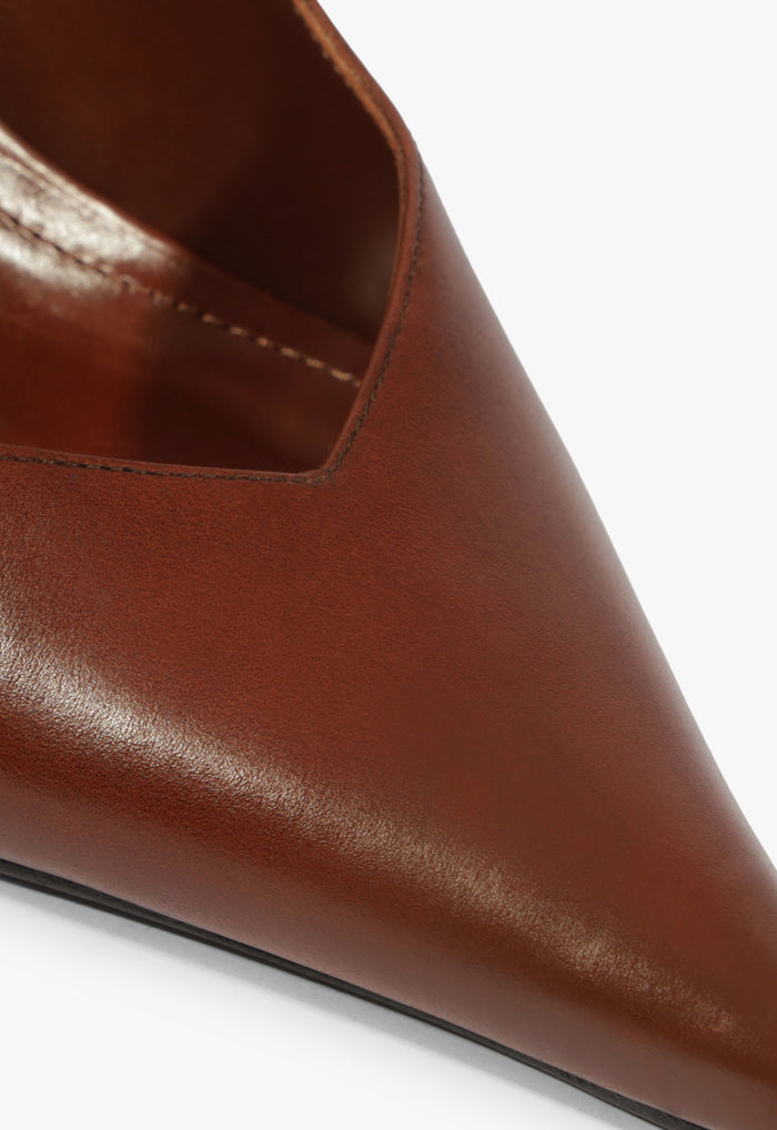 Siena Buckle Leather Pump - Schutz Shoes