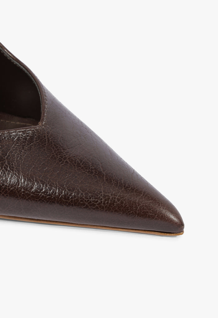 Siena Buckle Leather Pump - Schutz Shoes