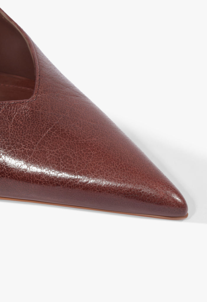 Siena Buckle Leather Pump - Schutz Shoes