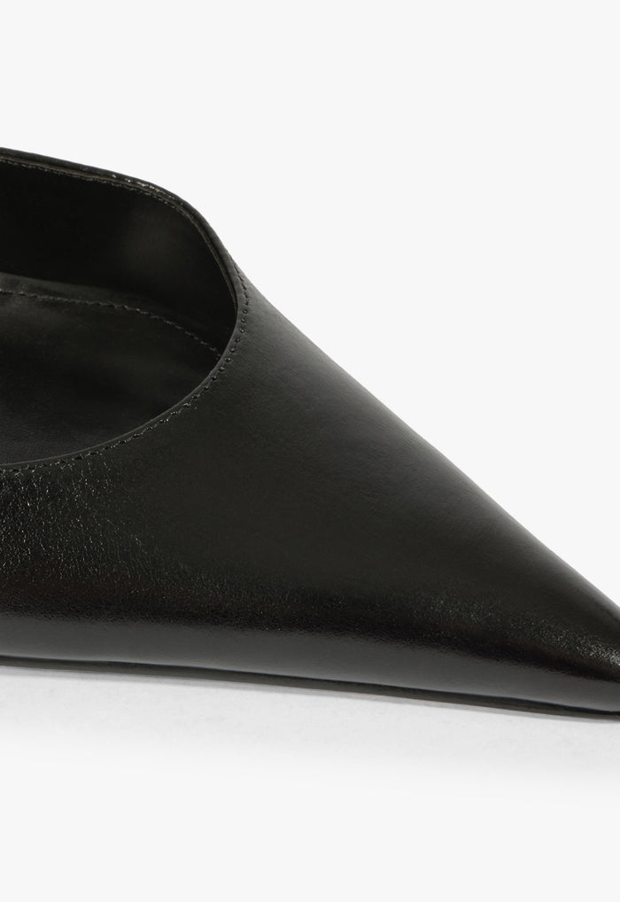 Siena Buckle Mule Leather Pump - Schutz Shoes